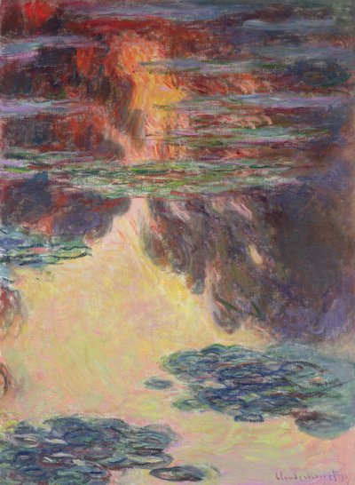 Nenúfares, 1907 (ver detalhe 382334) de Claude Monet